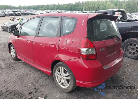 2008 Honda Fit Sport from USA, damaged, VIN JHMGD386X8S064901